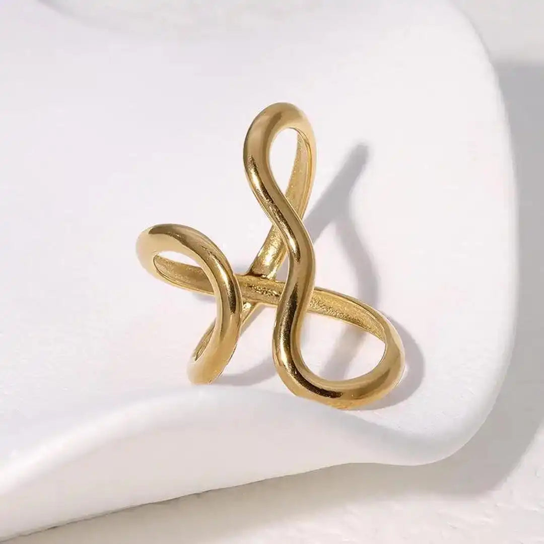 Bague Dorée Enchantée Ajustable