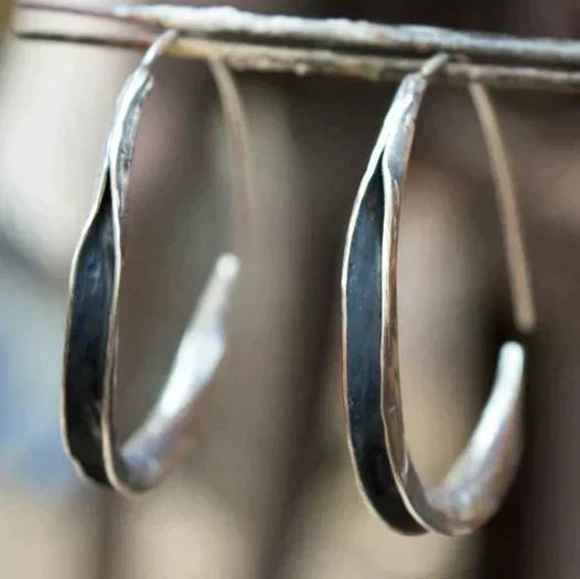 Boucles d’Oreilles Minimalistes Grand Cercle