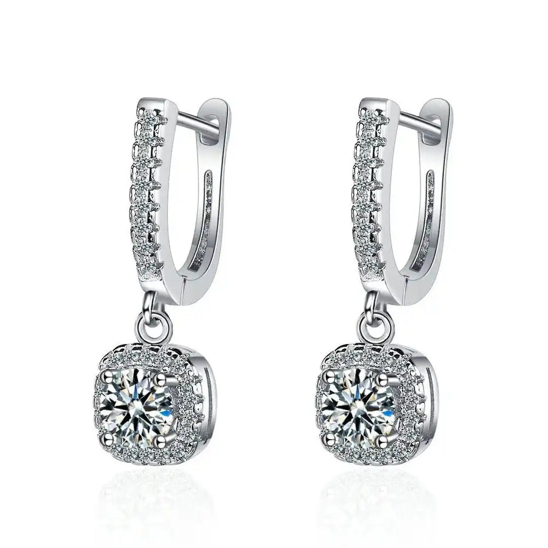 Clous Or Blanc Pierre Classique