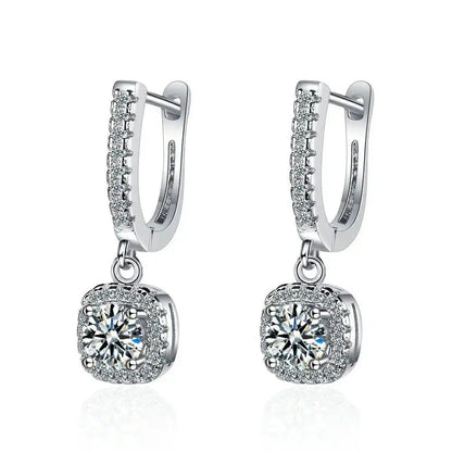 Clous Or Blanc Pierre Classique