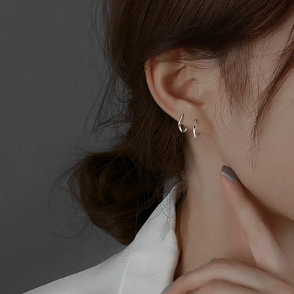 Boucles d'oreilles Éclat™ | Argent sterling, élégance raffinée