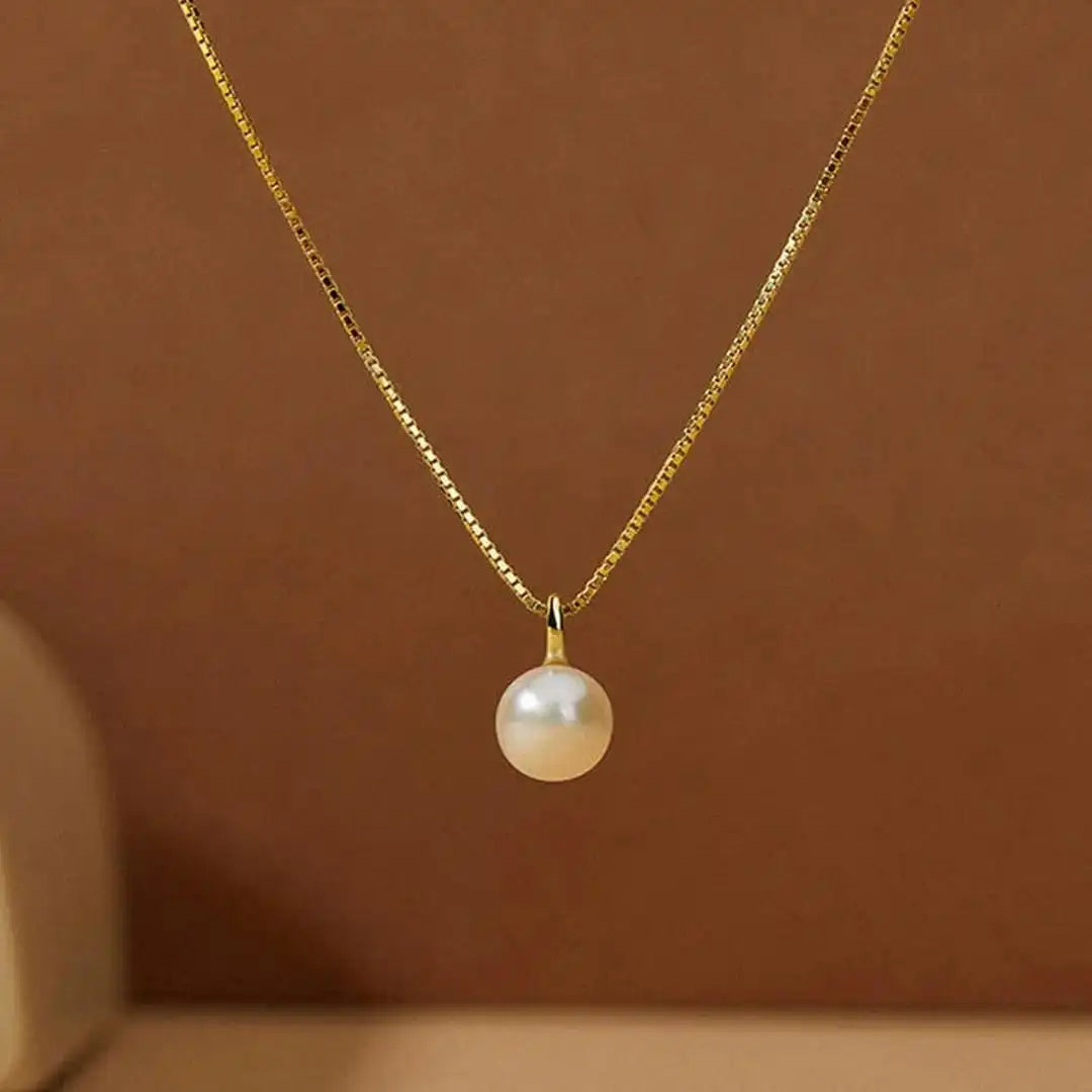 Collier Pendentif Perle Intemporel