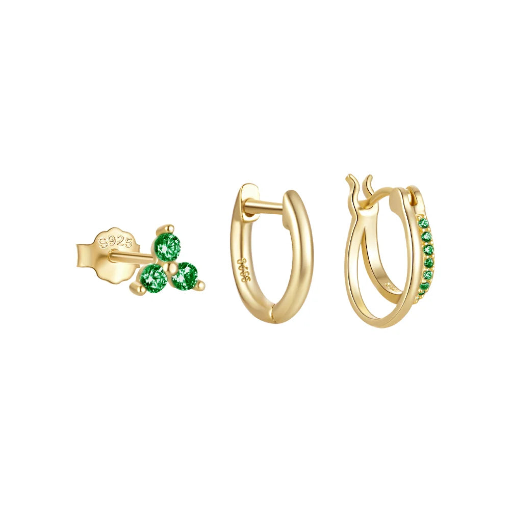 ELARA™ | Set de Boucles d’Oreilles