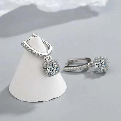 Clous Or Blanc Pierre Classique