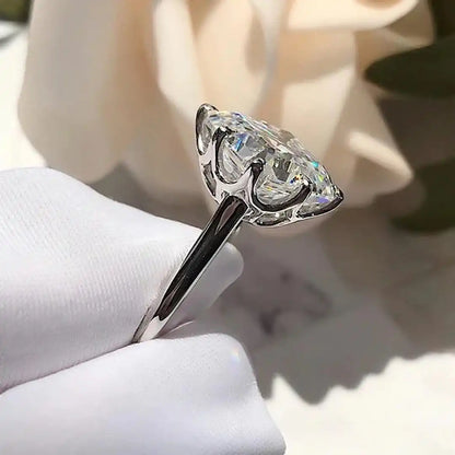 Bague Dorée Zircone Intemporelle