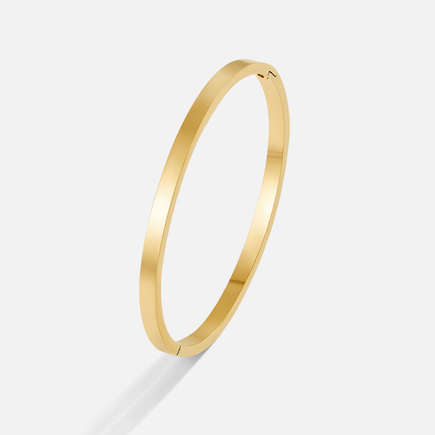 Lily – Bague torsadée dorée