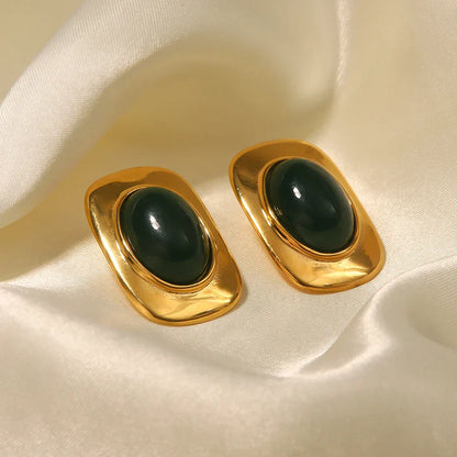 Opales Vertes™ | Boucles d'oreilles vintage en or 18K