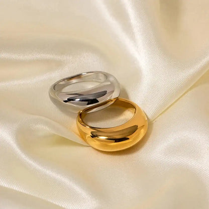 Bague Arc Dorée Intemporelle