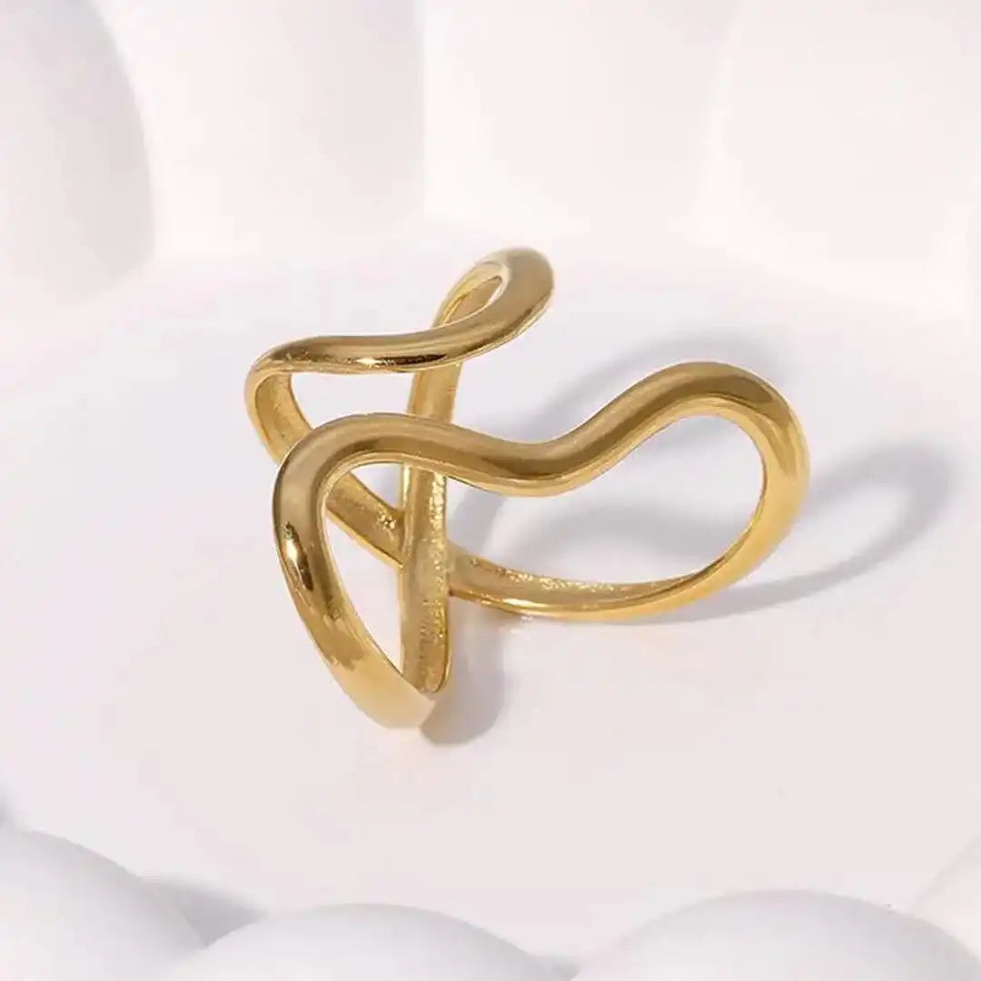 Bague Dorée Enchantée Ajustable
