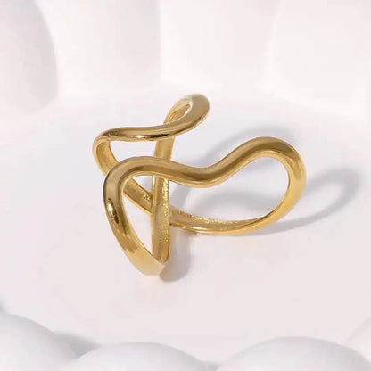 Bague Dorée Enchantée Ajustable