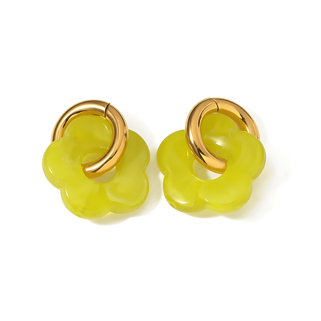 ZARA™ | Boucles d’Oreilles Fleur Tendance