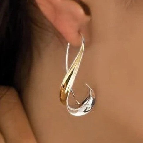 Géométriques™ | Boucles d'oreilles en alliage élégant