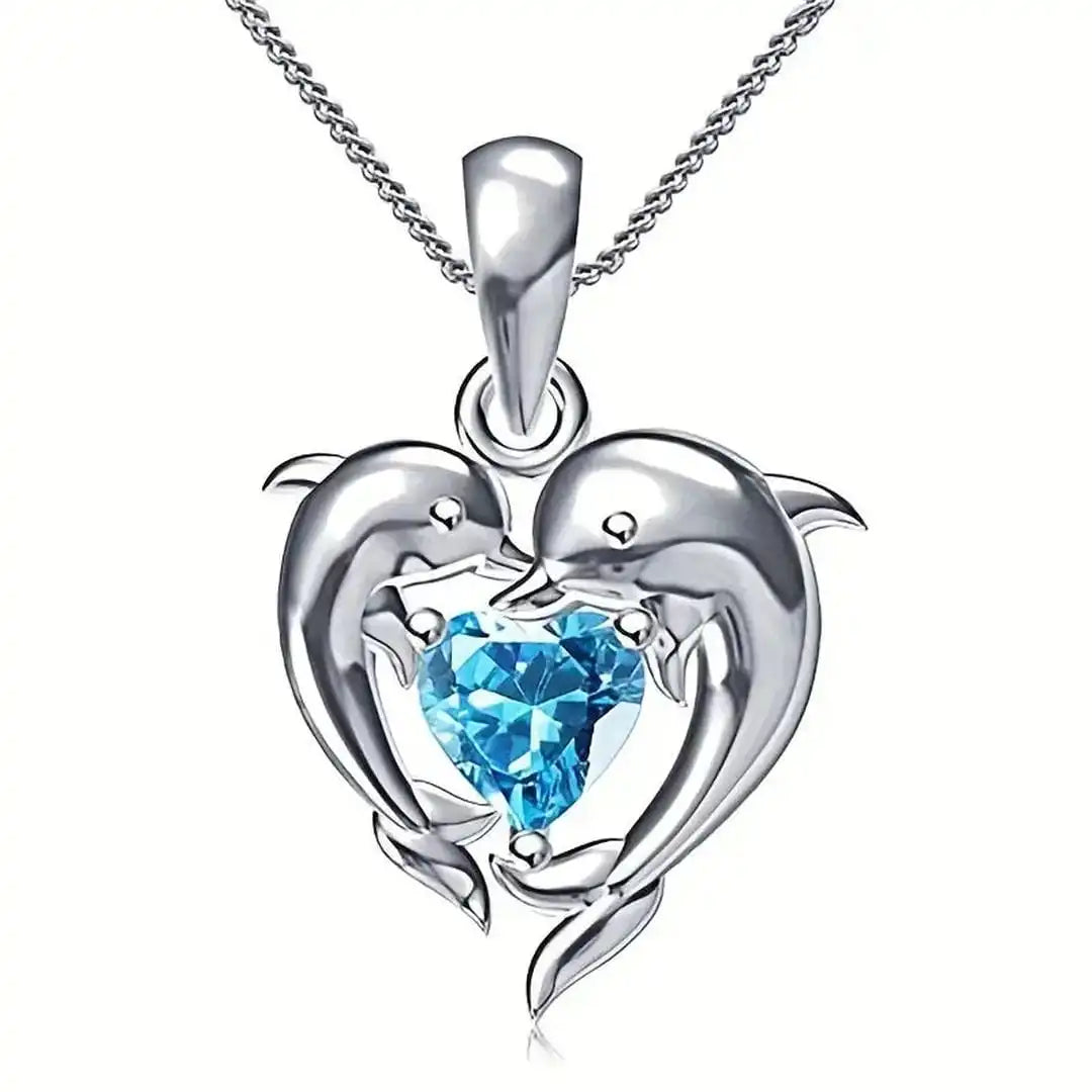 Collier Coeurs Jumeaux de l'Ocean