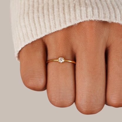 Bague Pierre de Naissance Unique