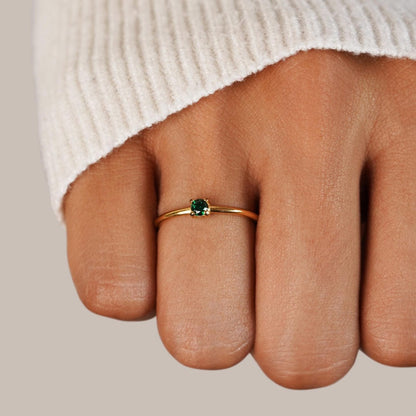 Bague Pierre de Naissance Unique