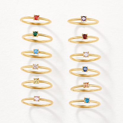 Bague Pierre de Naissance Unique