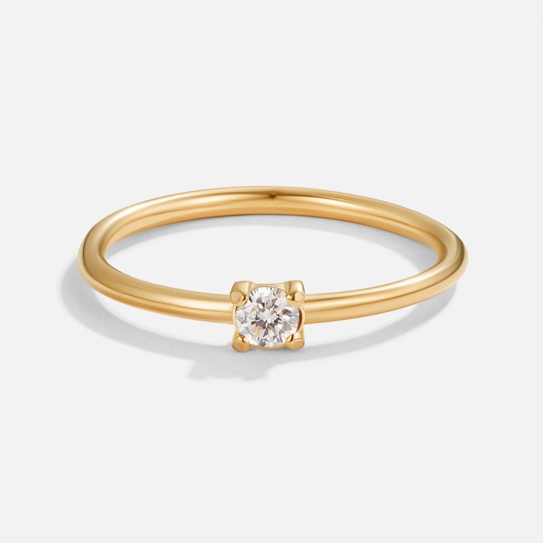 Bague Pierre de Naissance Unique