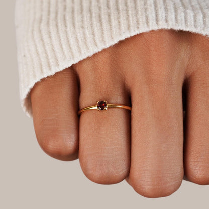 Bague Pierre de Naissance Unique