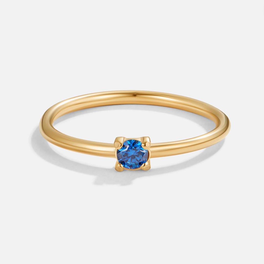 Bague Pierre de Naissance Unique