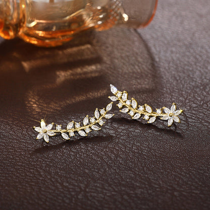 Fleurs Diamant™ | Boucles d'oreilles en matière précieuse