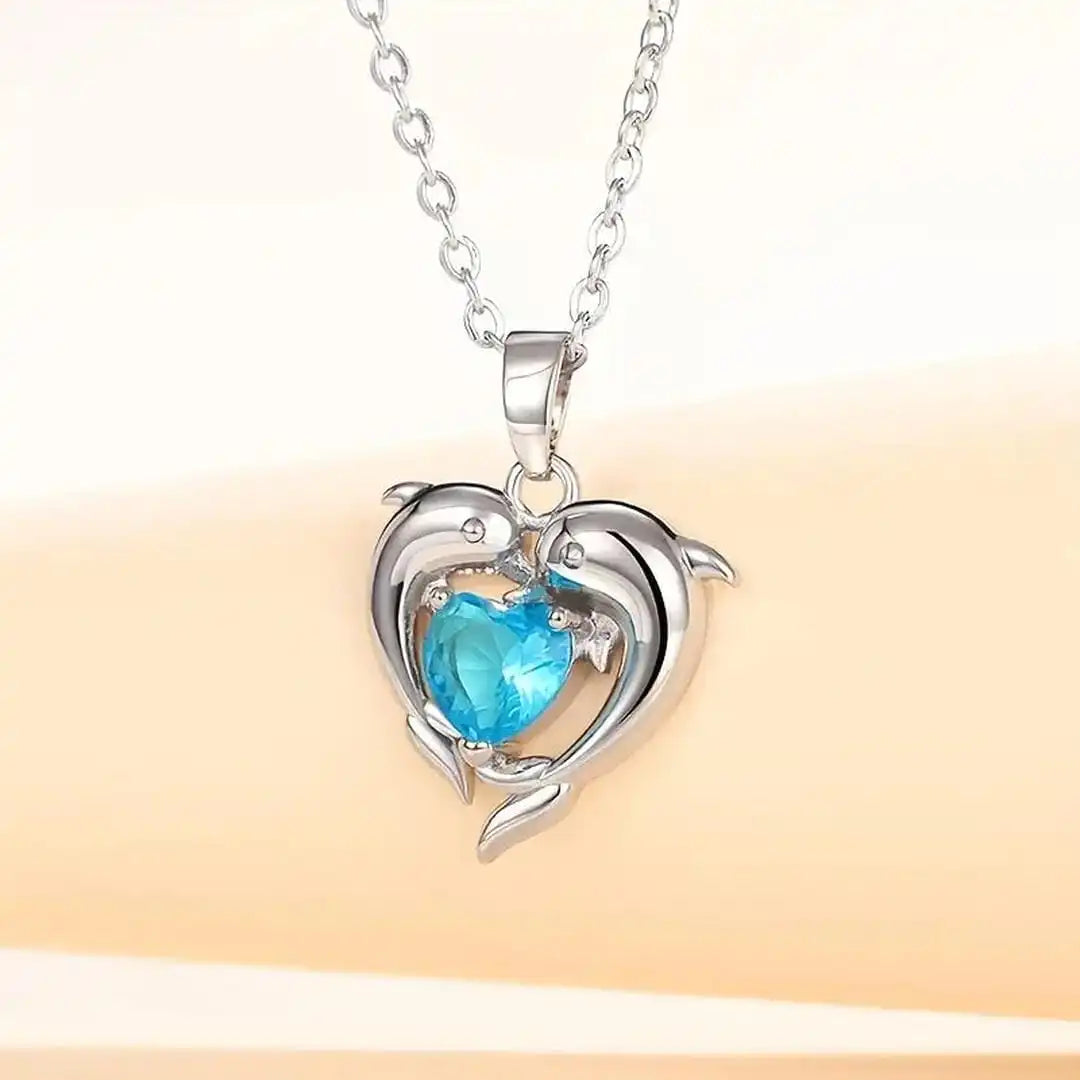 Collier Coeurs Jumeaux de l'Ocean