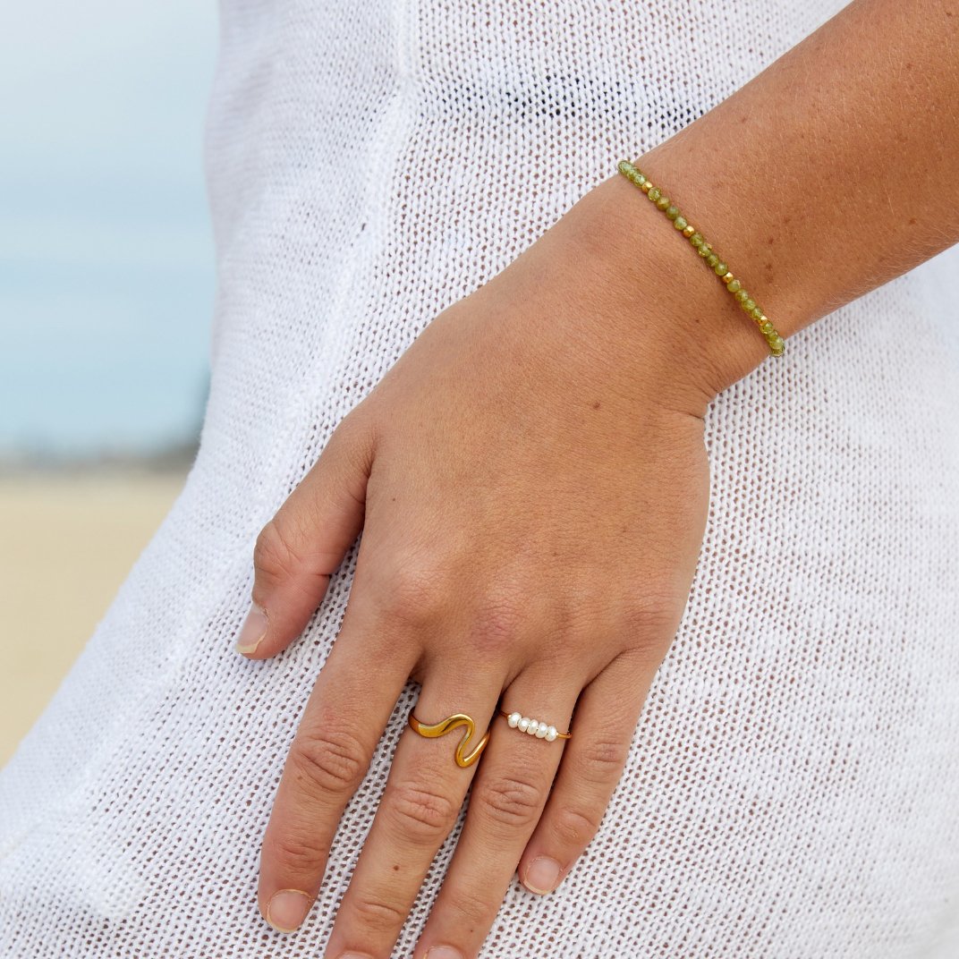 Grace - Bague en perles d’eau douce