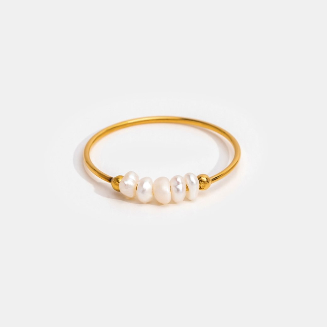 Grace - Bague en perles d’eau douce