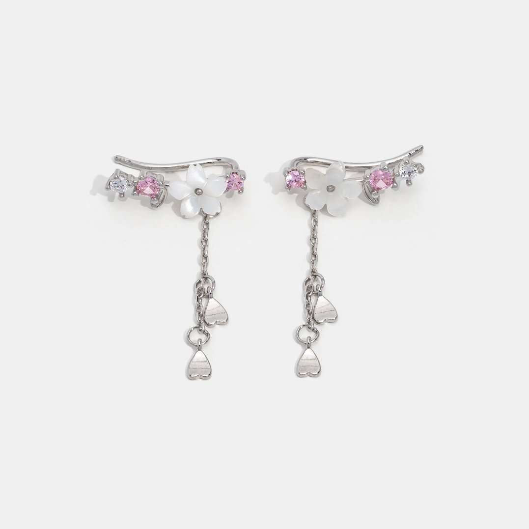 Boucles d’oreilles fleur de cerisier
