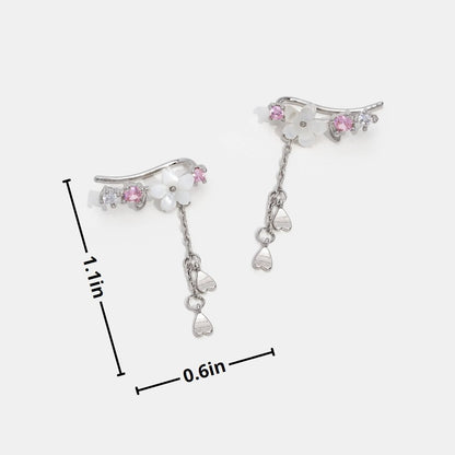 Boucles d’oreilles fleur de cerisier