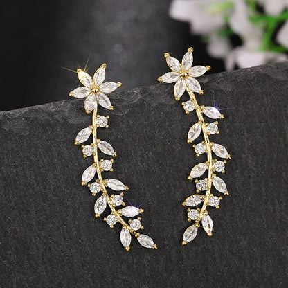 Fleurs Diamant™ | Boucles d'oreilles en matière précieuse