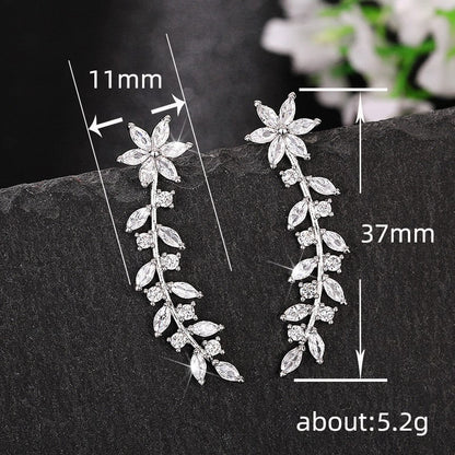 Fleurs Diamant™ | Boucles d'oreilles en matière précieuse