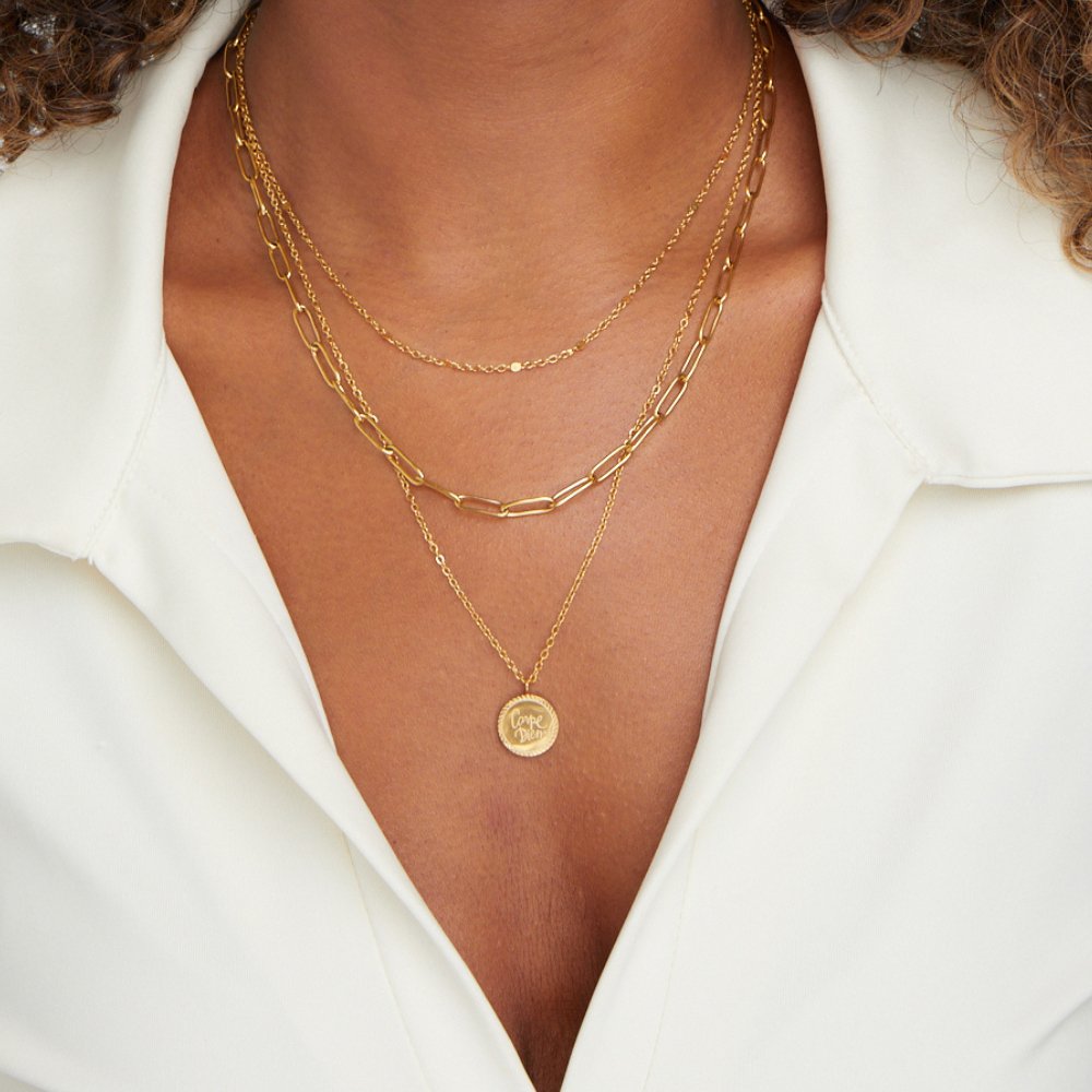 Janie – Collier à facettes