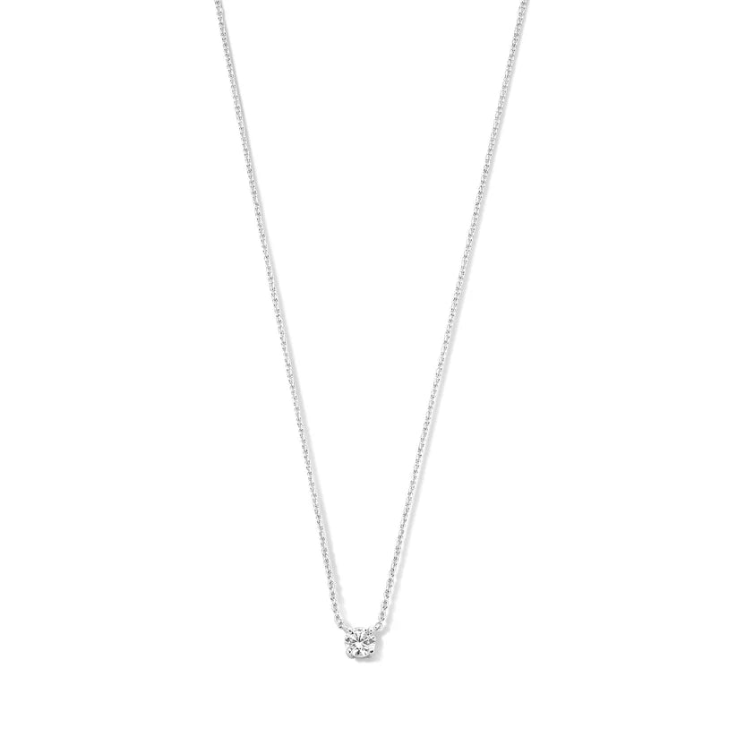 Collier avec Pierre de Moisanite Cléa | Or