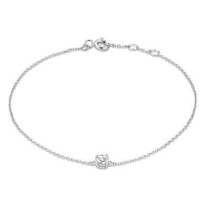 Bracelet avec Pierre de Moisanite Cléa | Or