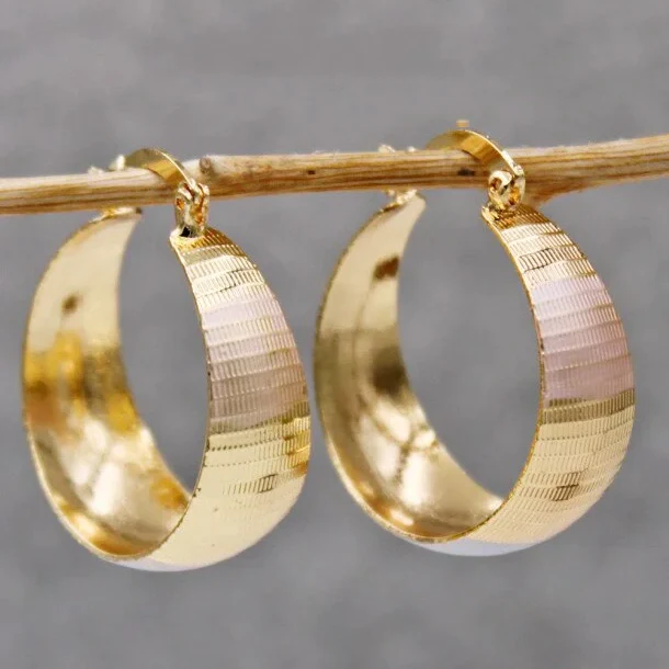 Boucles d'oreilles Or™ | Élégance sophistiquée en or