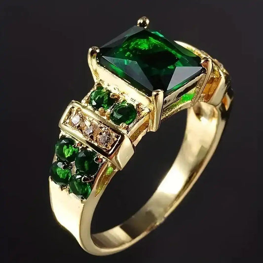 Bague Émeraude Intemporelle Exquise