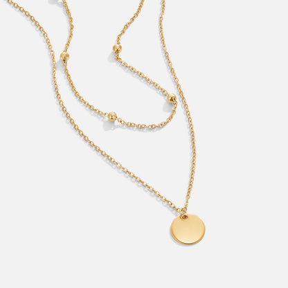 Glasspearls – Collier en platine