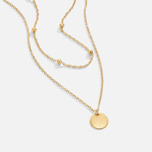 Glasspearls – Collier en platine