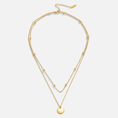 Glasspearls – Collier en platine