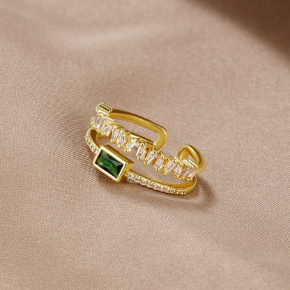 Bliss - Bague en cristal à facettes