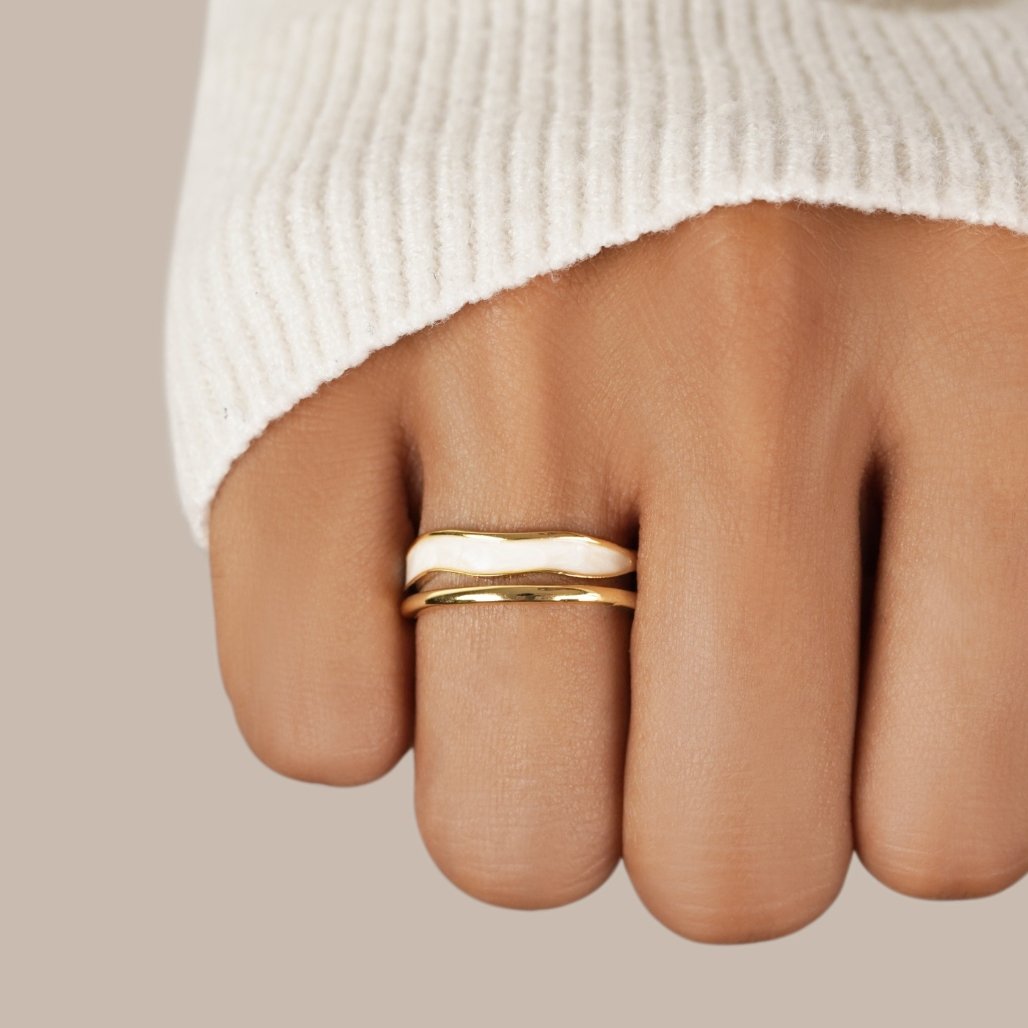 Espoir – Bague à facettes