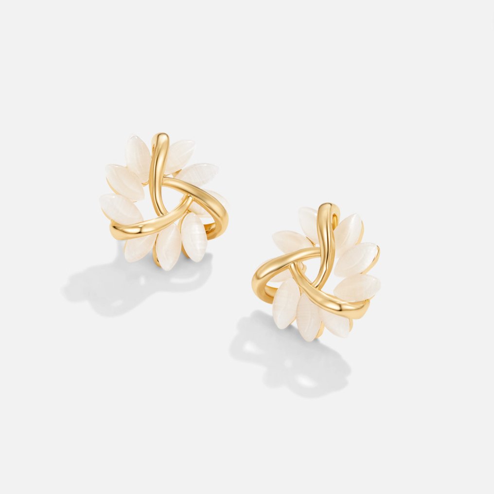Boucles d’oreilles dorées