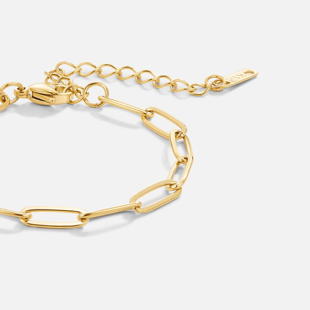 Clip – Bracelet manchette doré