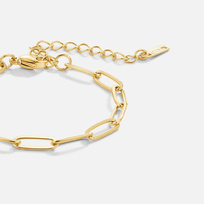Clip – Bracelet manchette doré