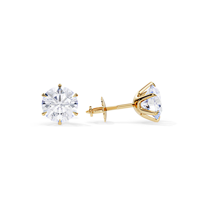 Tera™ | Boucles d'oreilles en or blanc élégant