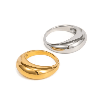Bague Arc Dorée Intemporelle