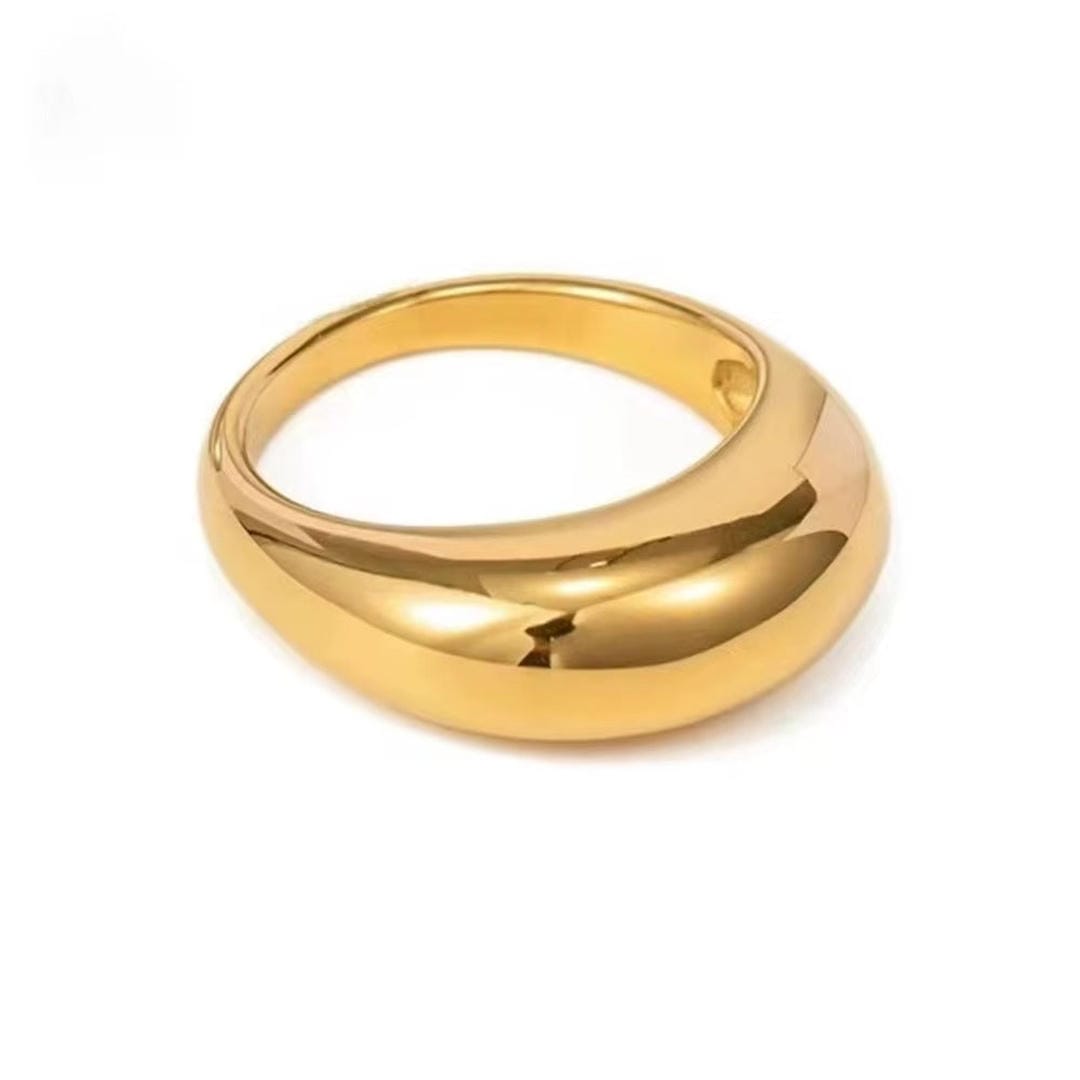 Bague Arc Dorée Intemporelle
