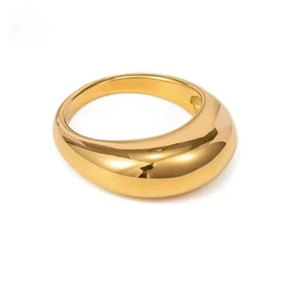 Bague Arc Dorée Intemporelle