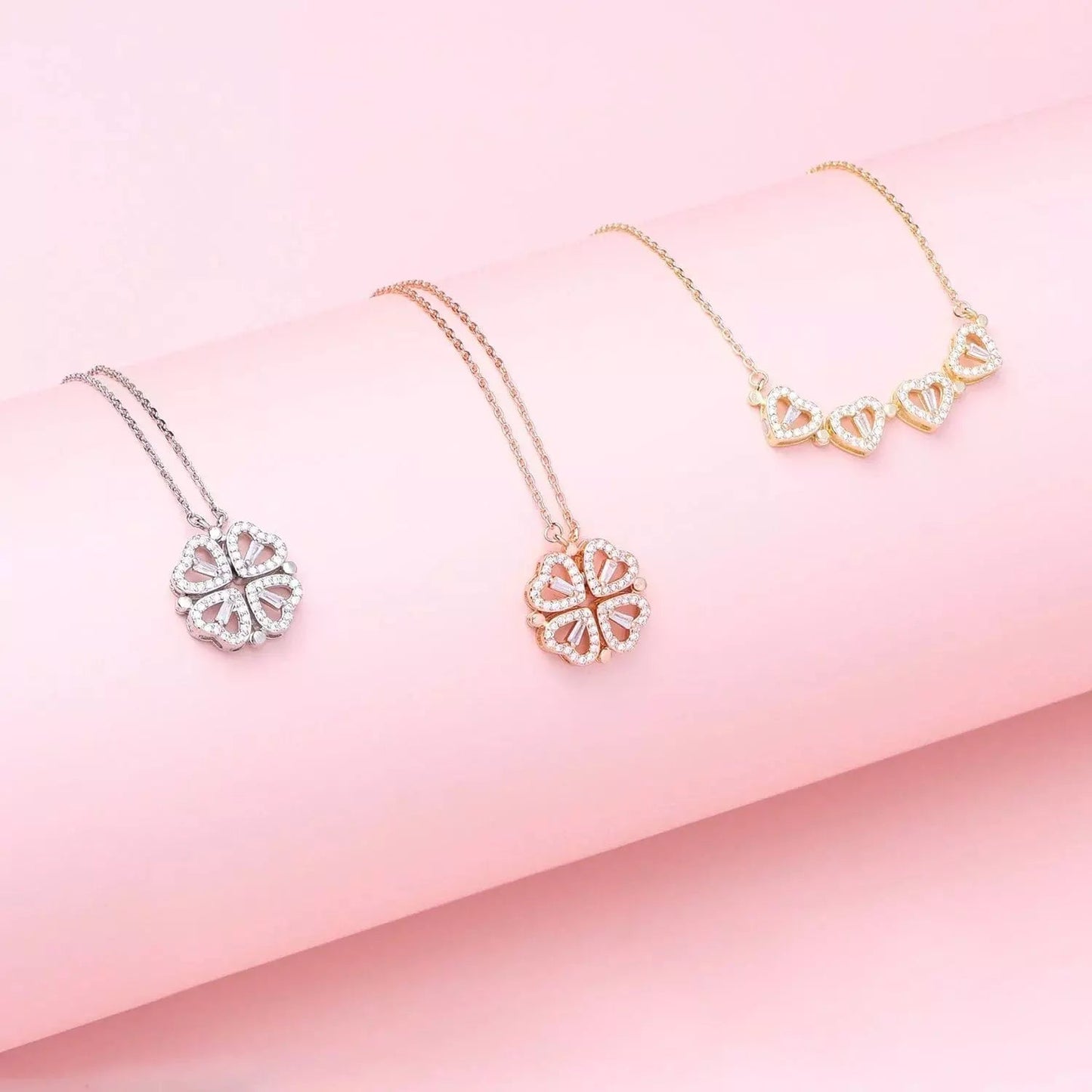 Collier Cœur Porte-Bonheur Élégant